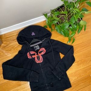 ARITZIA TNA ZIP UP SWEATER